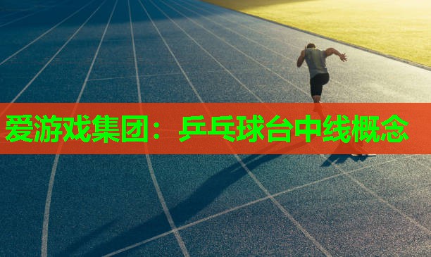 爱游戏集团：乒乓球台中线概念