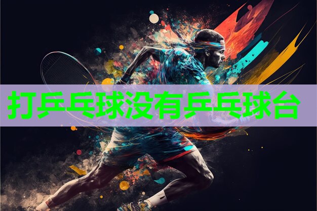 打乒乓球没有乒乓球台