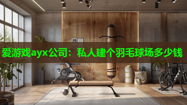 爱游戏ayx公司：私人建个羽毛球场多少钱