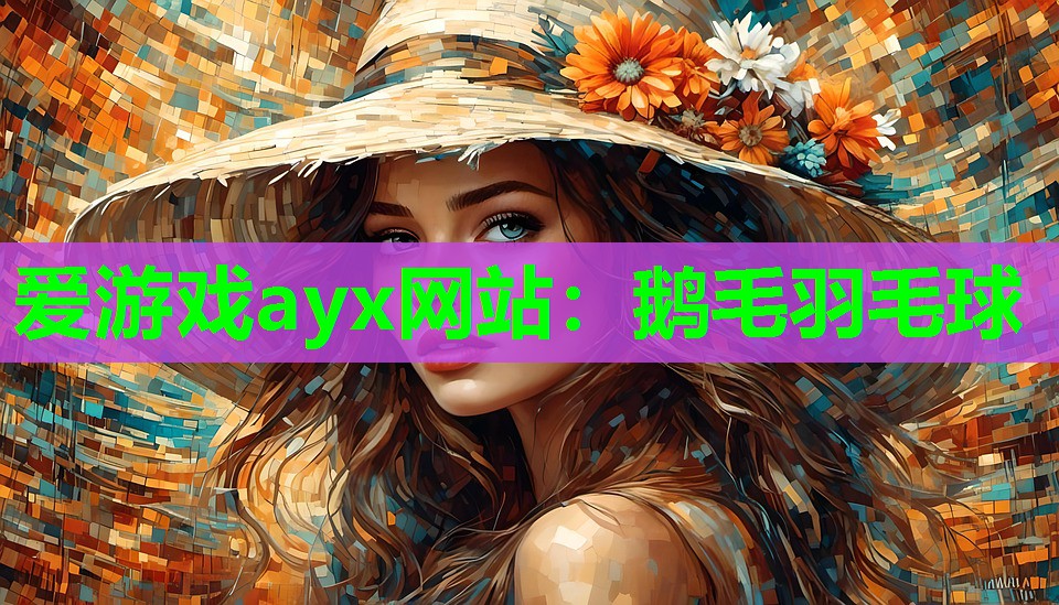 爱游戏ayx网站：鹅毛羽毛球
