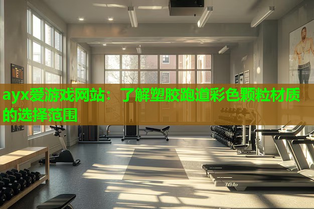 ayx爱游戏网站：了解塑胶跑道彩色颗粒材质的选择范围
