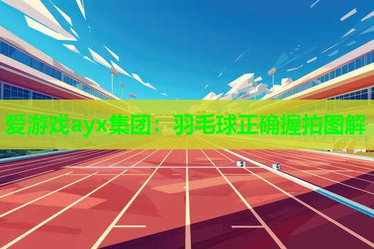 羽毛球正确握拍图解